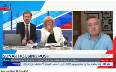 Russell Quirk on GB News Discussing Housing Politics