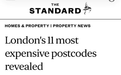 The Standard: London’s 11 most expensive postcodes revealed