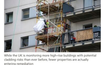 FT Adviser: Cladding remediation stalls despite buildings being under review
