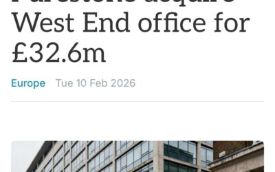 Property Wire: BPS London and Purestone acquire West End office for £32.6m