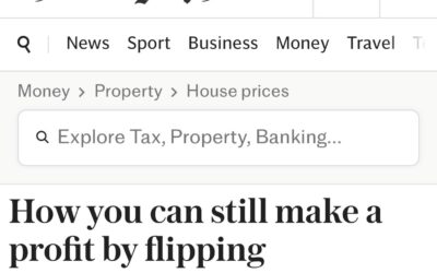 The Telegraph: How you can still make a profit by flipping properties